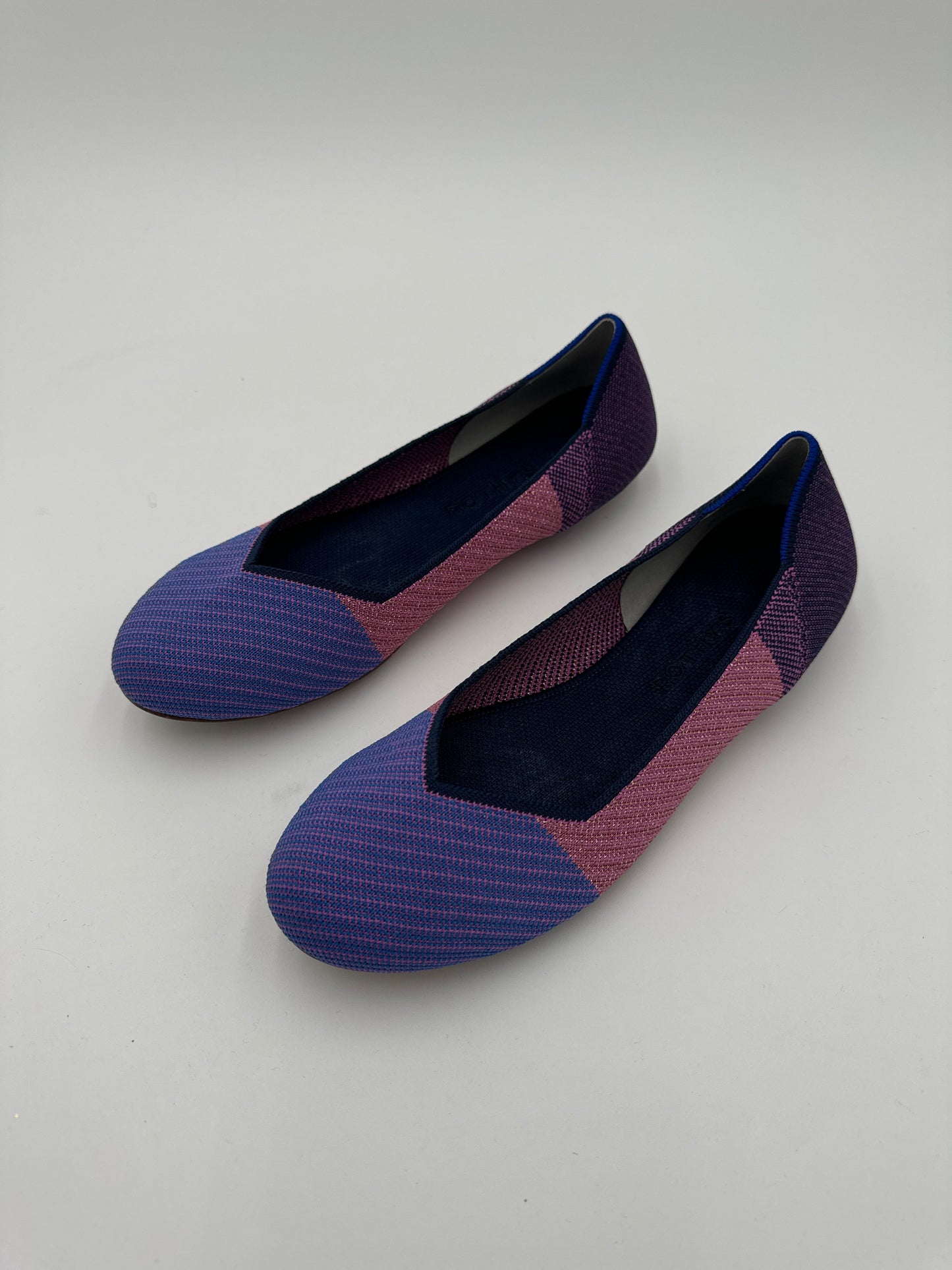 Shoes Flats By Rothys In Purple, Size: 9.5