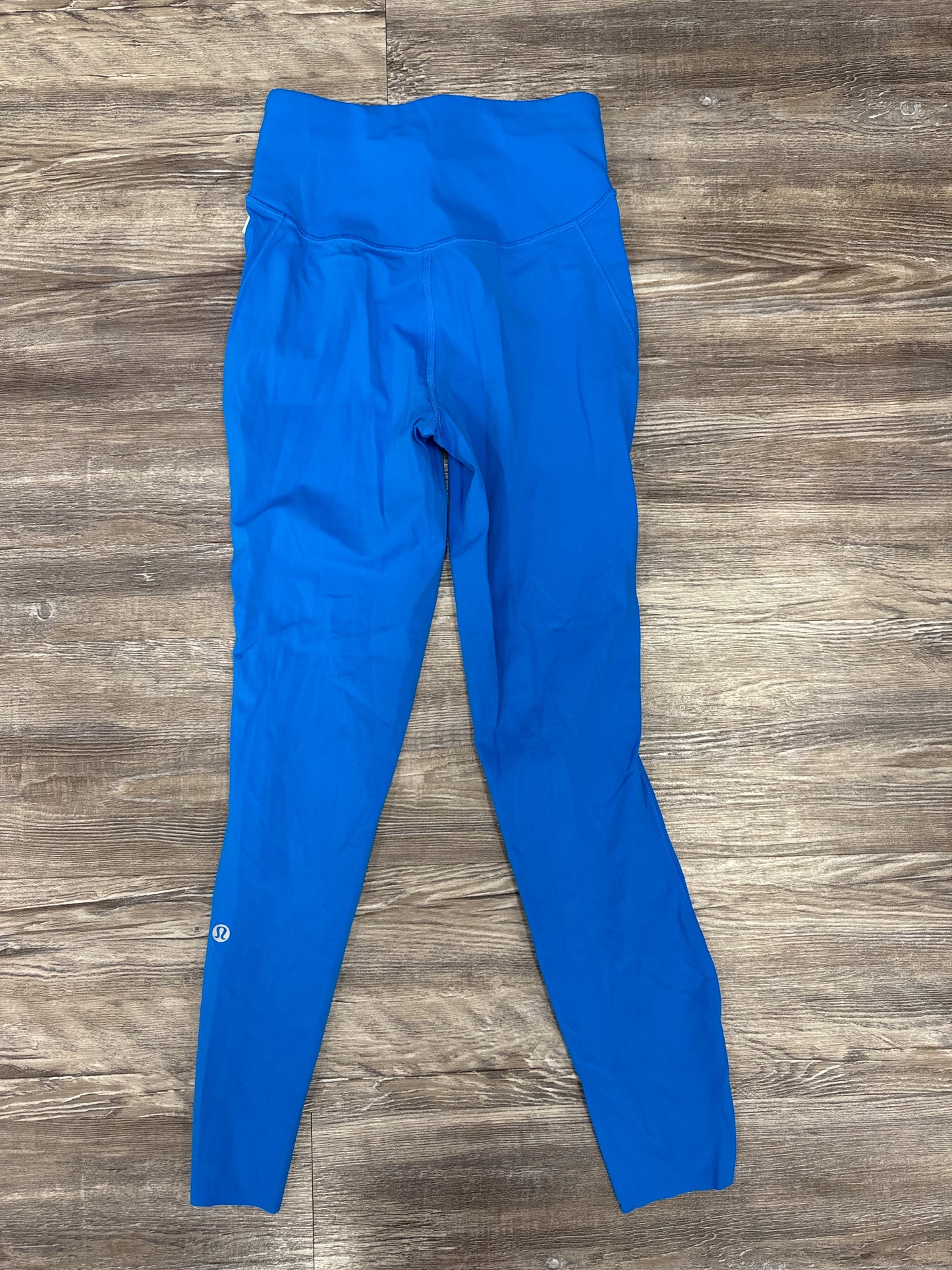 Athletic Leggings By Lululemon In Blue, Size: 4