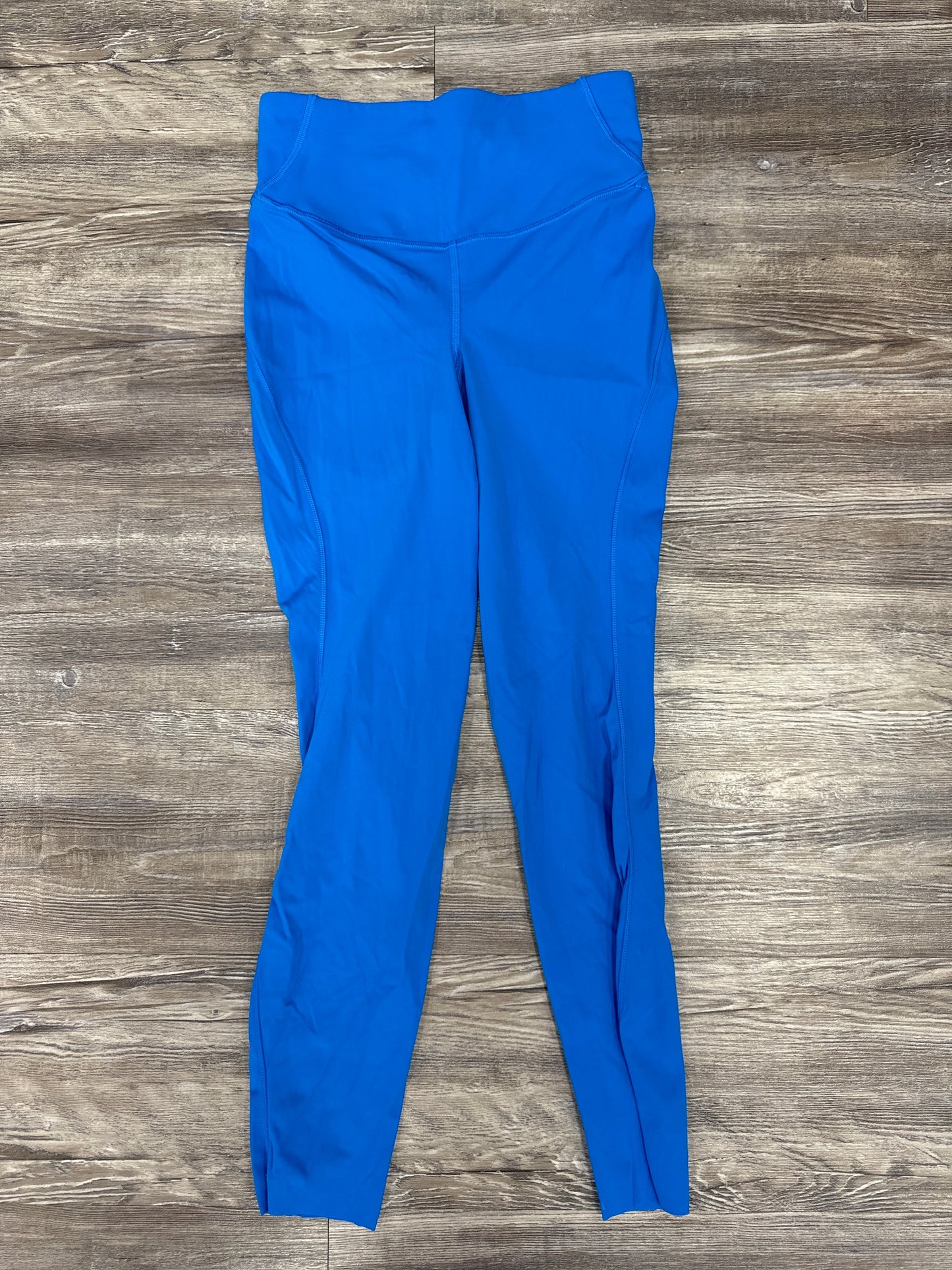 Athletic Leggings By Lululemon In Blue, Size: 4