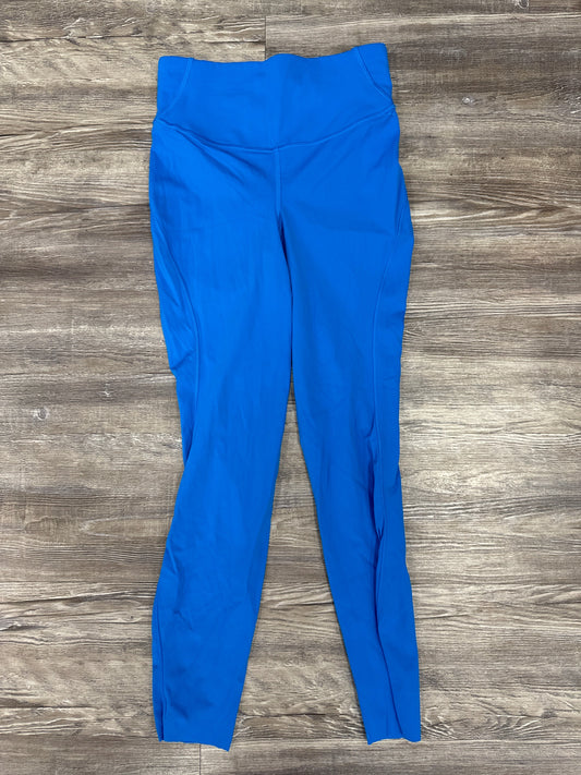 Athletic Leggings By Lululemon In Blue, Size: 4