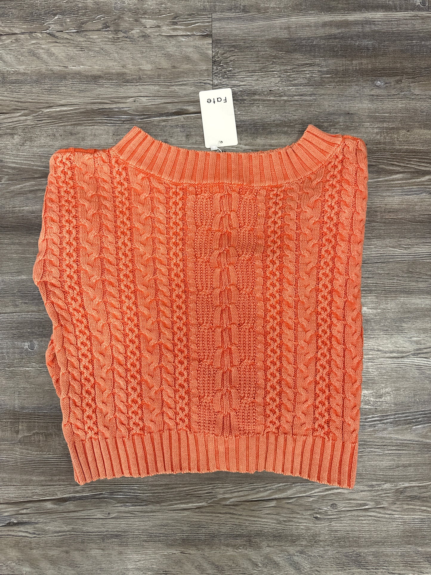 Sweater By Fate In Orange, Size: S