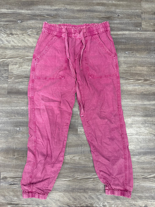 Pants Joggers By Anthropologie In Pink, Size: S