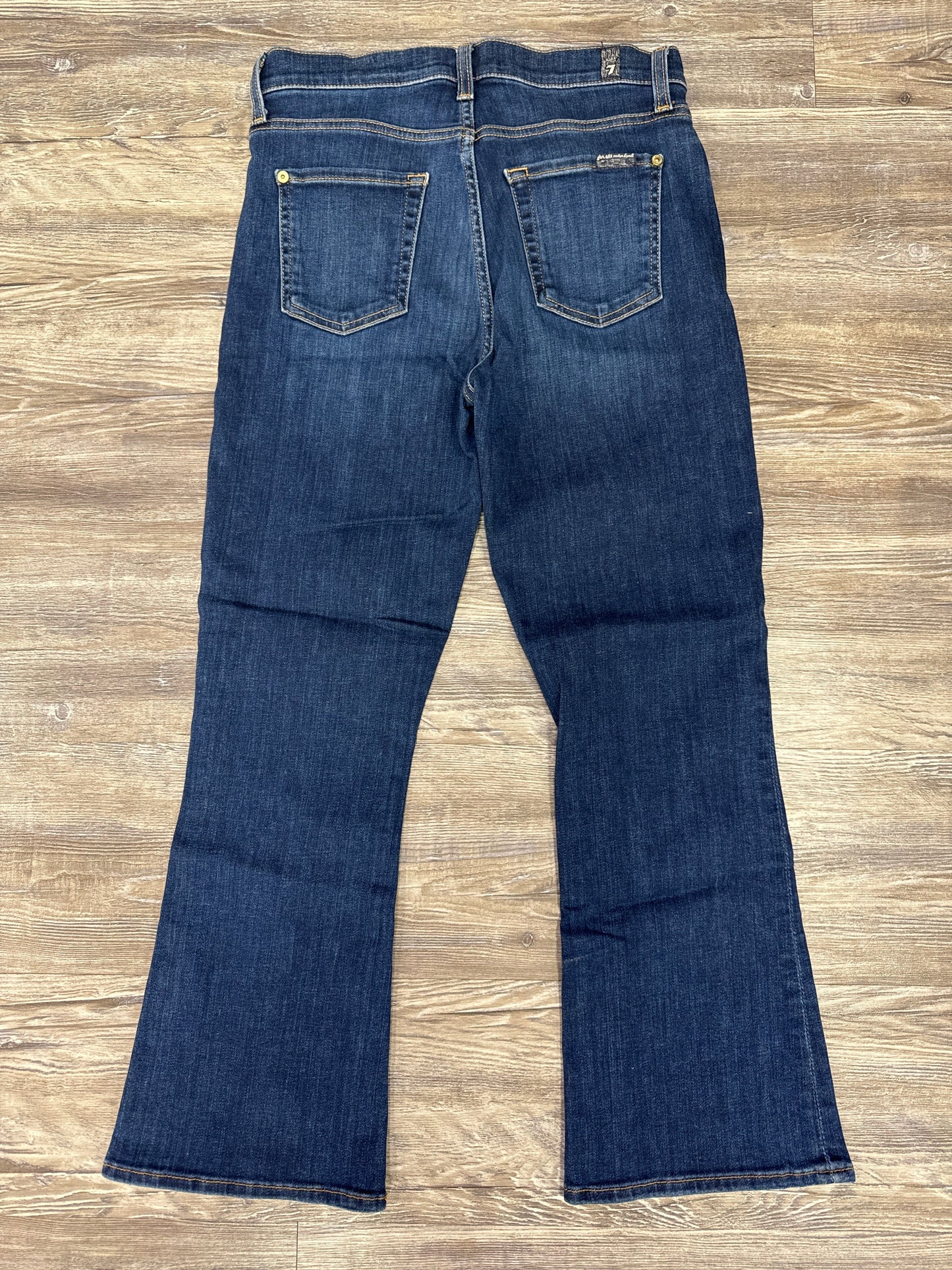 Jeans Designer By 7 For All Mankind In Blue Denim, Size: 6