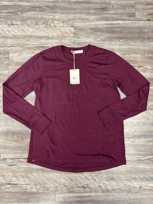 Top Long Sleeve By Barefoot Dreams In Purple, Size: S