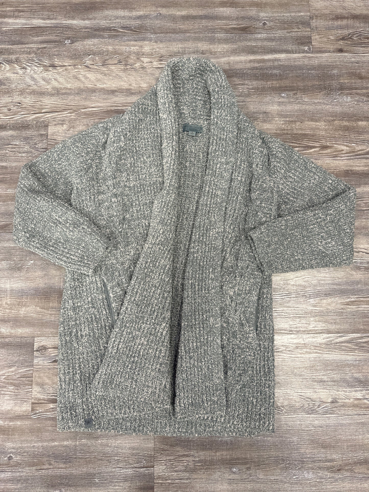 Sweater Cardigan By Barefoot Dreams In Green, Size: S