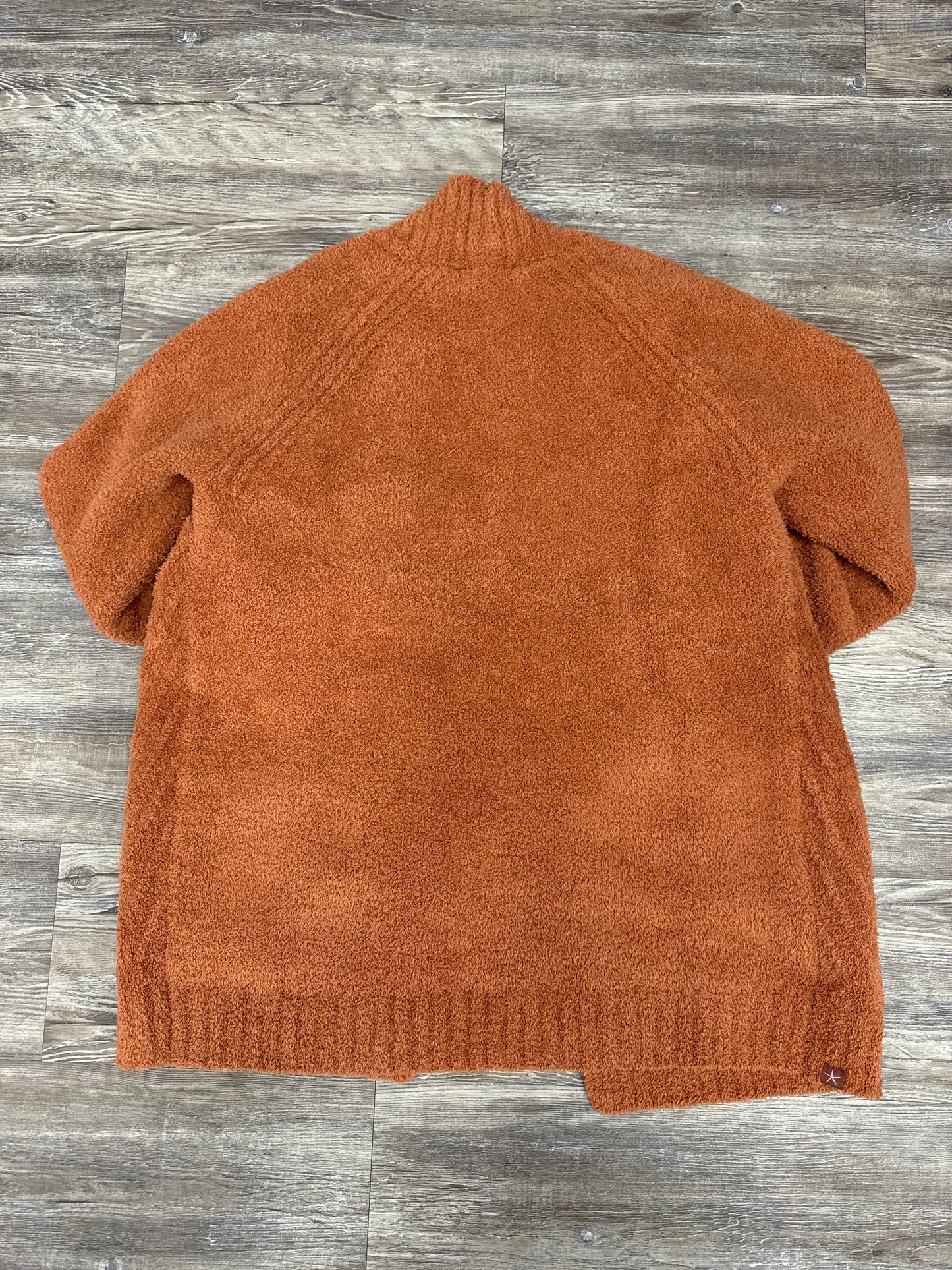 Sweater Cardigan By Barefoot Dreams In Orange, Size: S