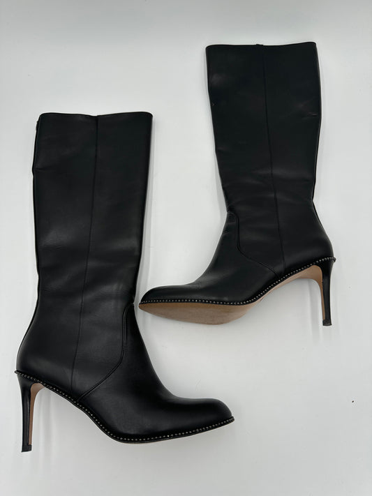 Boots Designer By Coach In Black, Size: 9.5