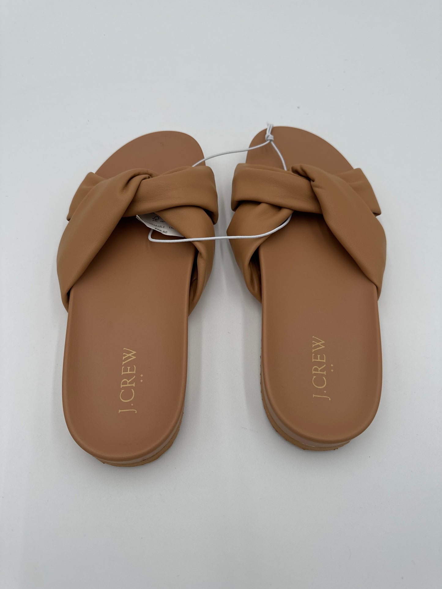 Sandals Flats By J. Crew In Tan, Size: 9