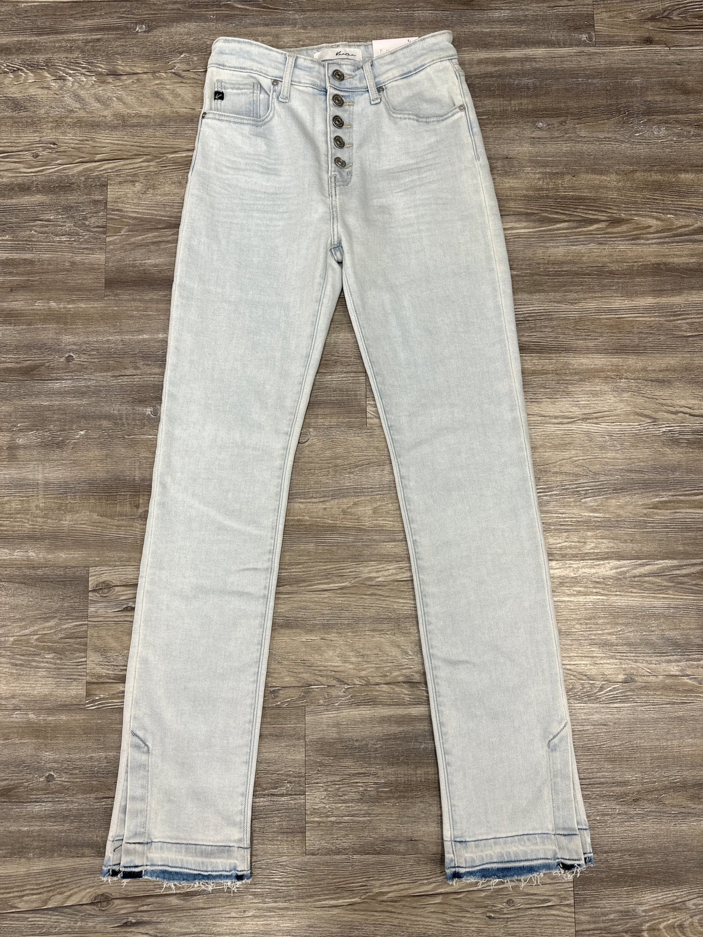 Jeans Straight By Kancan In Blue Denim, Size: 2