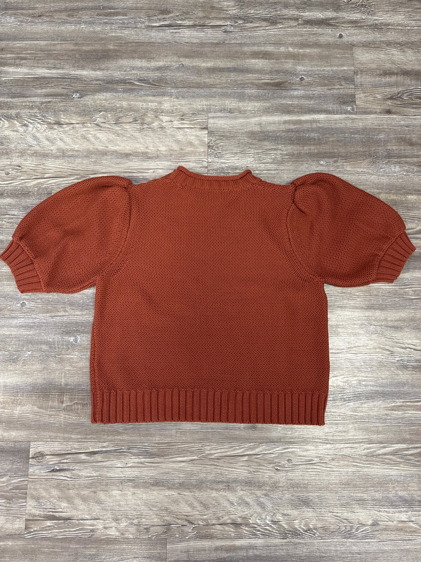 Sweater By Michael Stars In Orange, Size: L