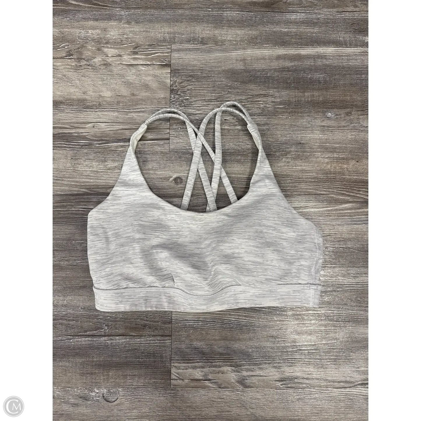 Athletic Bra By Lululemon In White, Size: 8