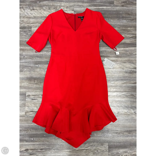 Dress Work By Maggy London In Red, Size: 8