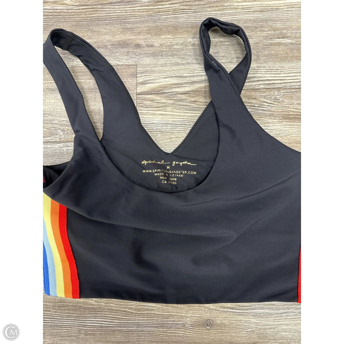 Athletic Bra By Spiritual Gangster In Blue, Size: M