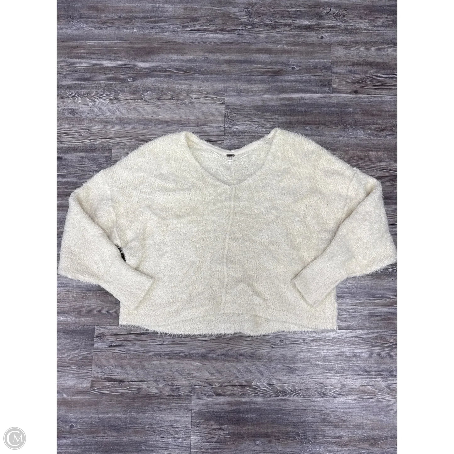 Sweater By Free People In Cream, Size: L