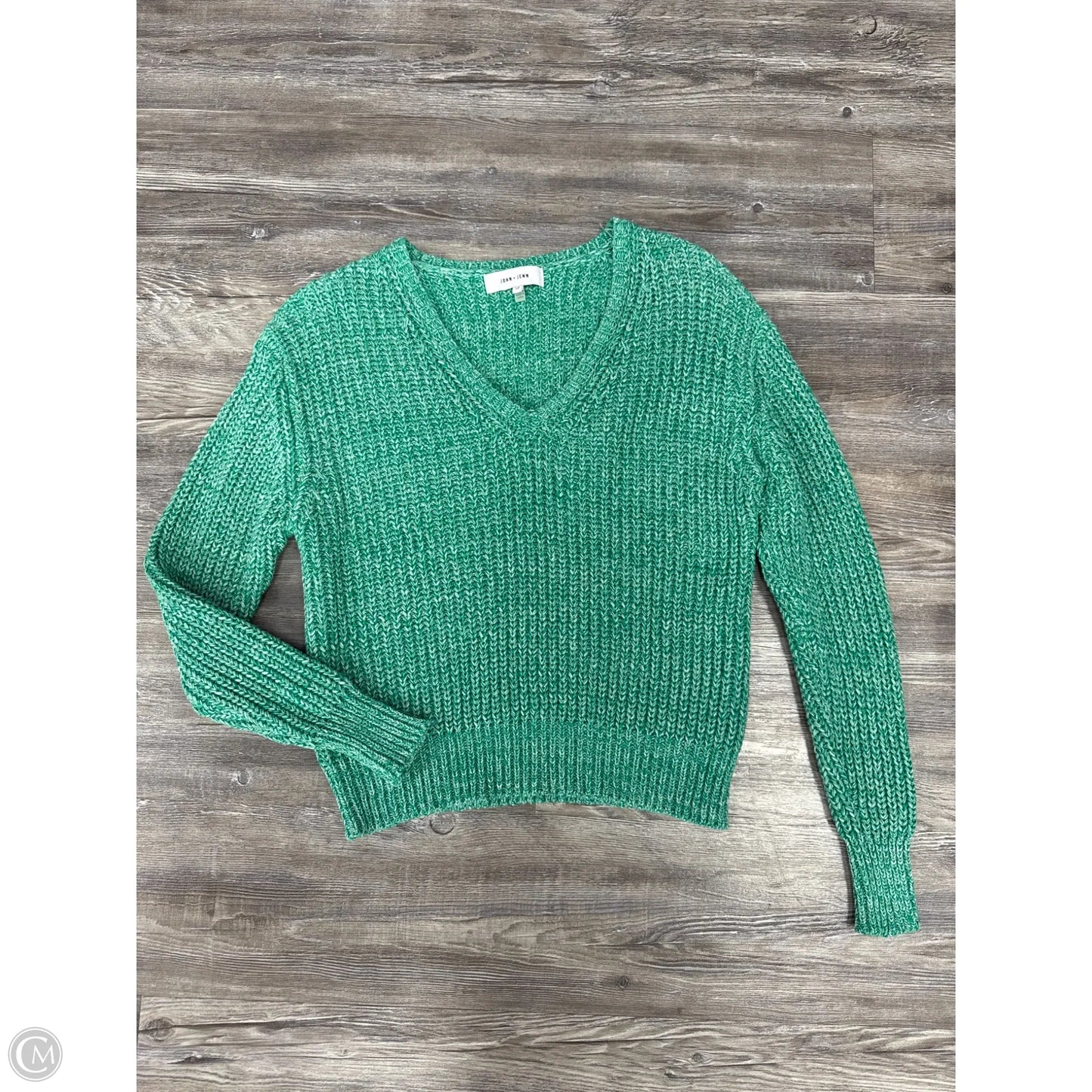 Sweater By John + Jenn In Green, Size: S