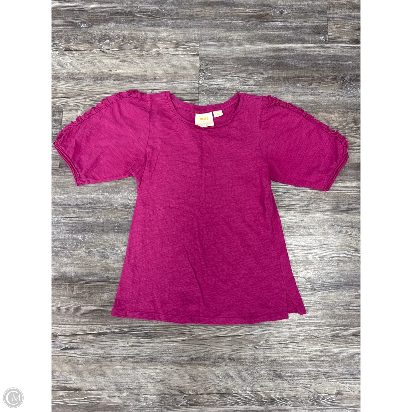 Top Short Sleeve By Maeve In Pink, Size: Xs