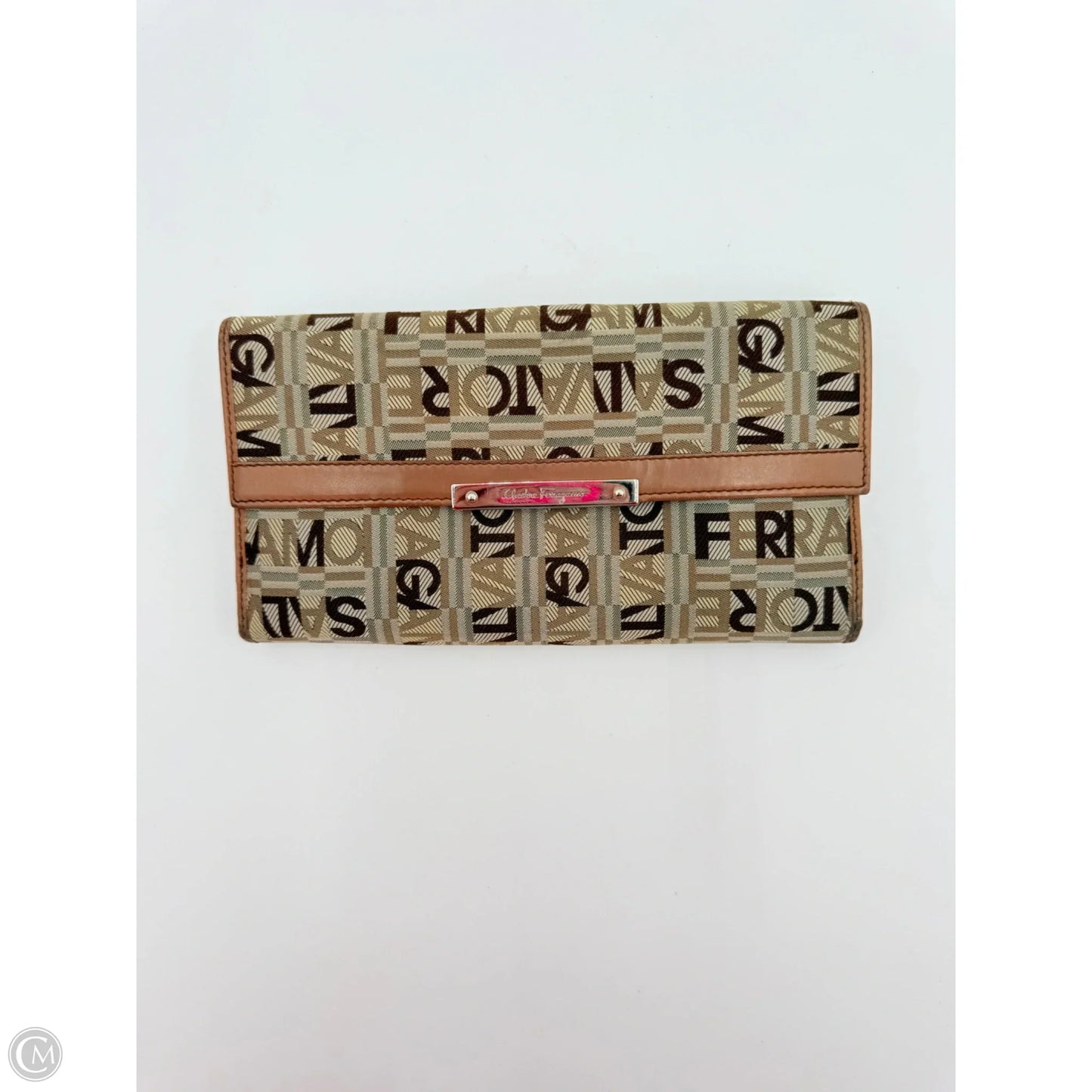 Wallet Designer By Salvatore Ferragamo, Size: Medium