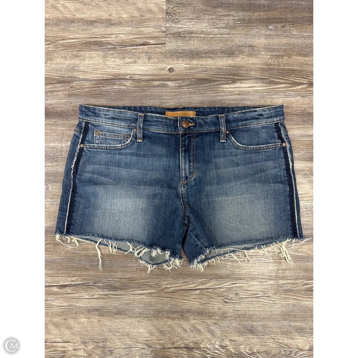 Shorts Designer By Joes Jeans In Blue Denim, Size: 14