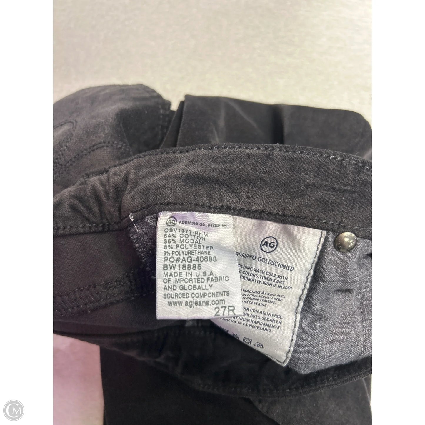 Pants Designer By Ag Jeans In Grey, Size: 4