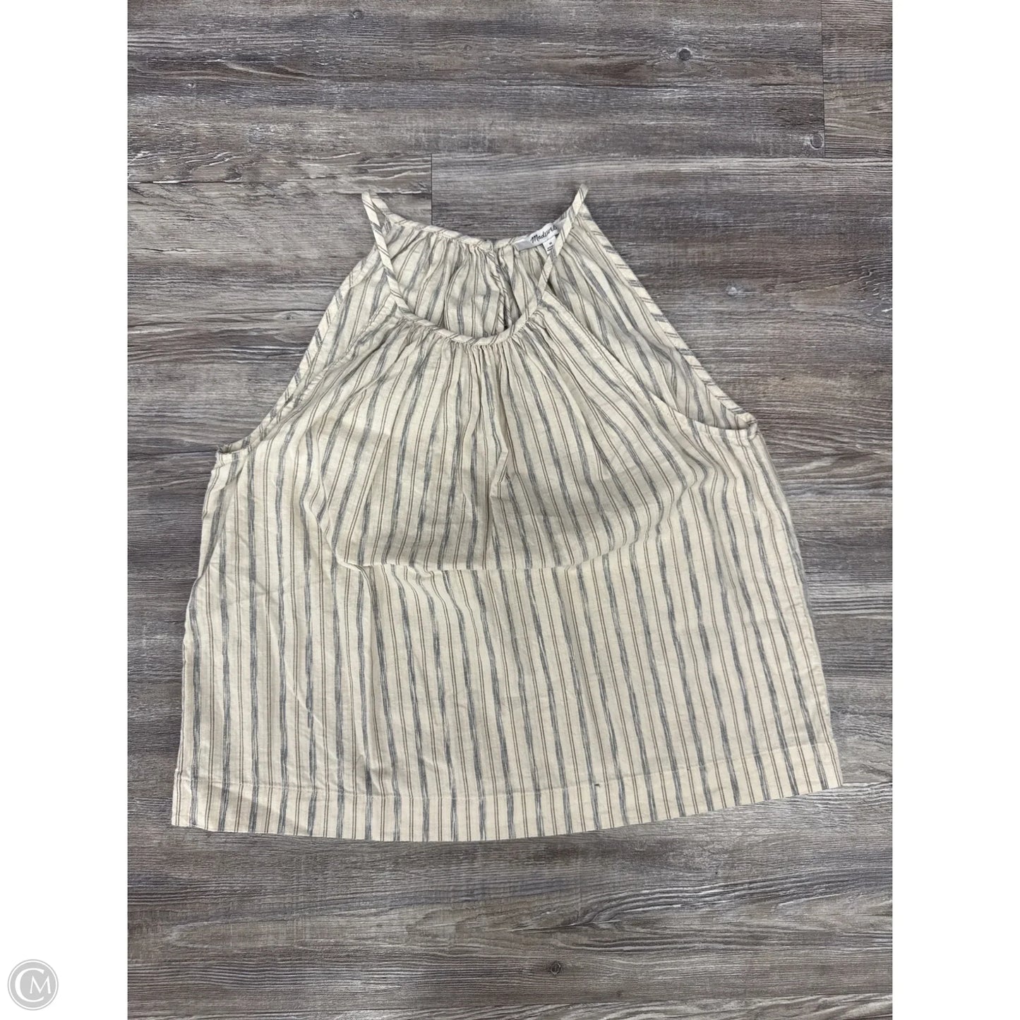 Top Sleeveless By Madewell In White, Size: M