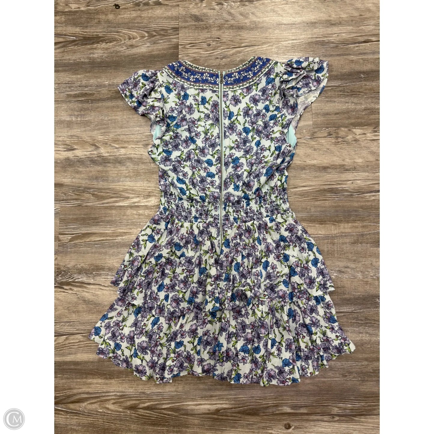 Romper Designer By Alice + Olivia In Floral Print, Size: 2