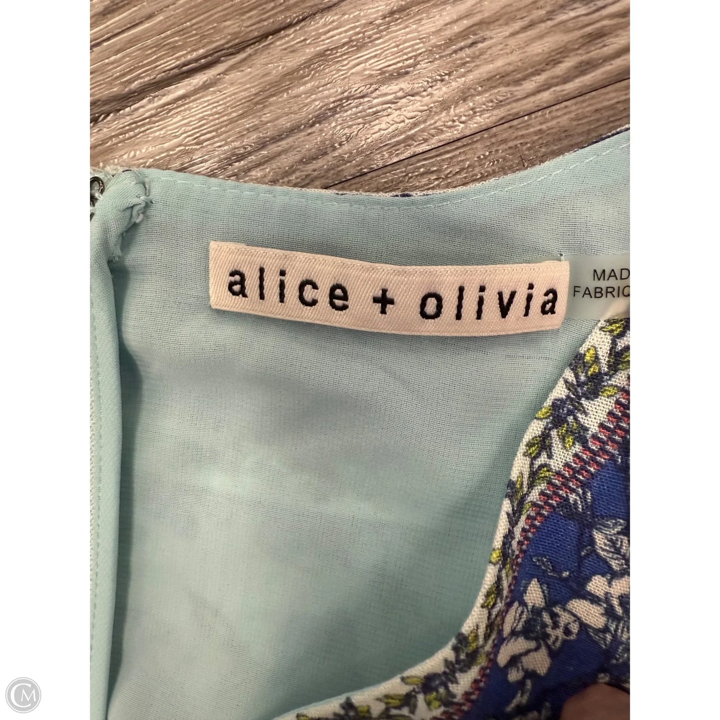 Romper Designer By Alice + Olivia In Floral Print, Size: 2