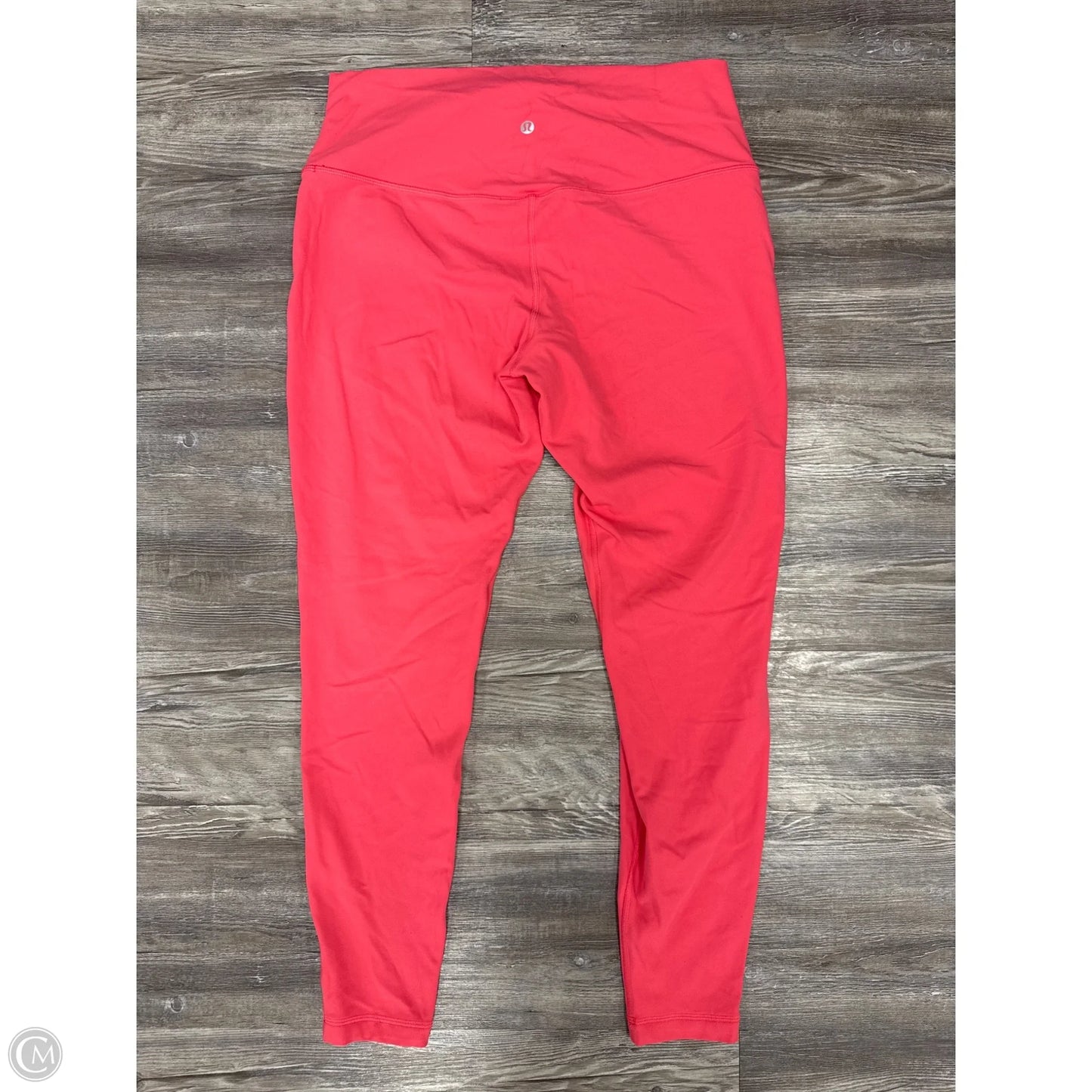 Athletic Leggings By Lululemon In Pink, Size: 14