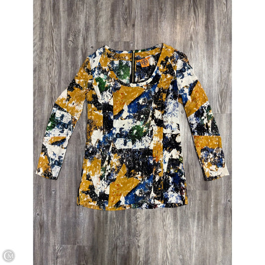 Top Long Sleeve Designer By Tory Burch In Multi-colored, Size: 4