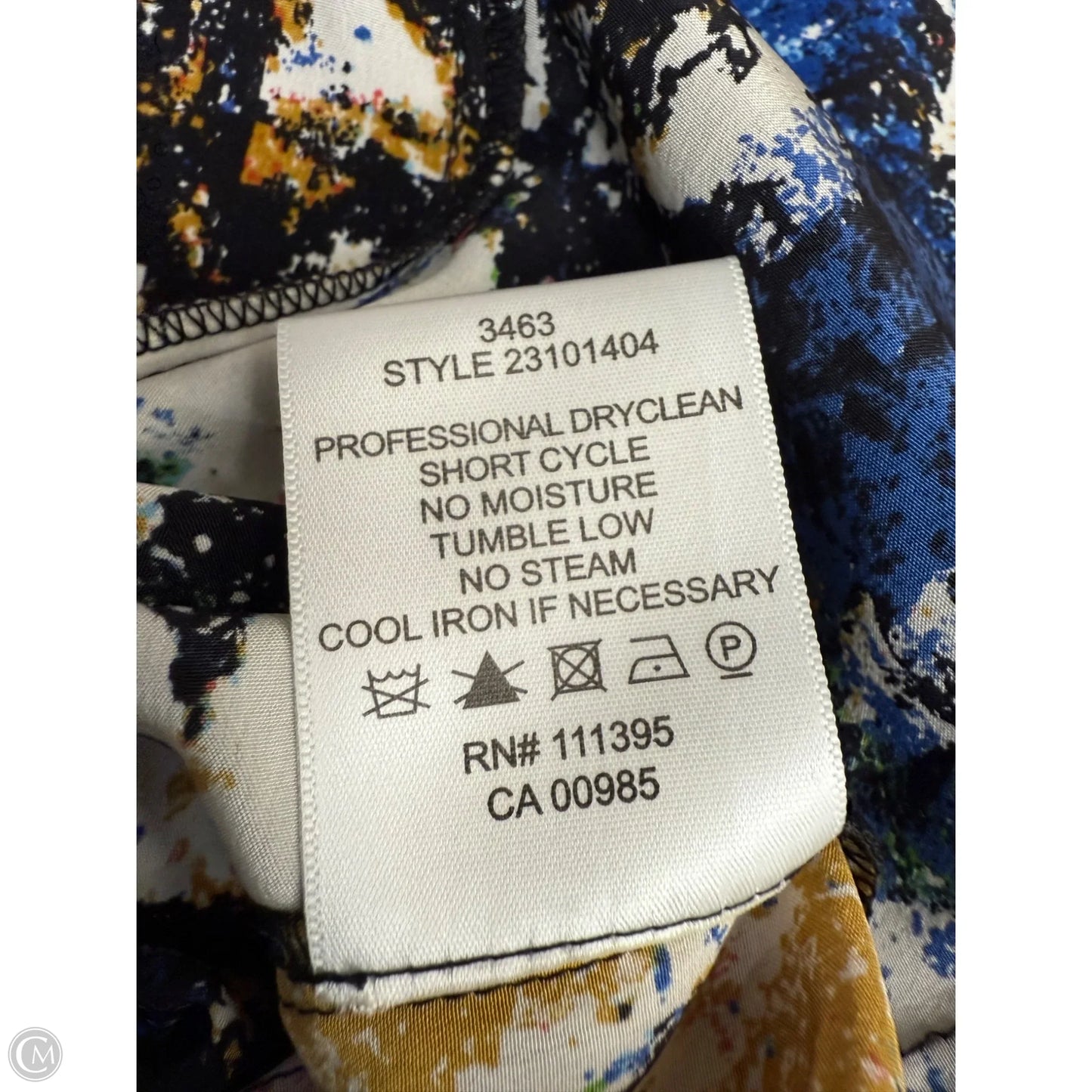 Top Long Sleeve Designer By Tory Burch In Multi-colored, Size: 4