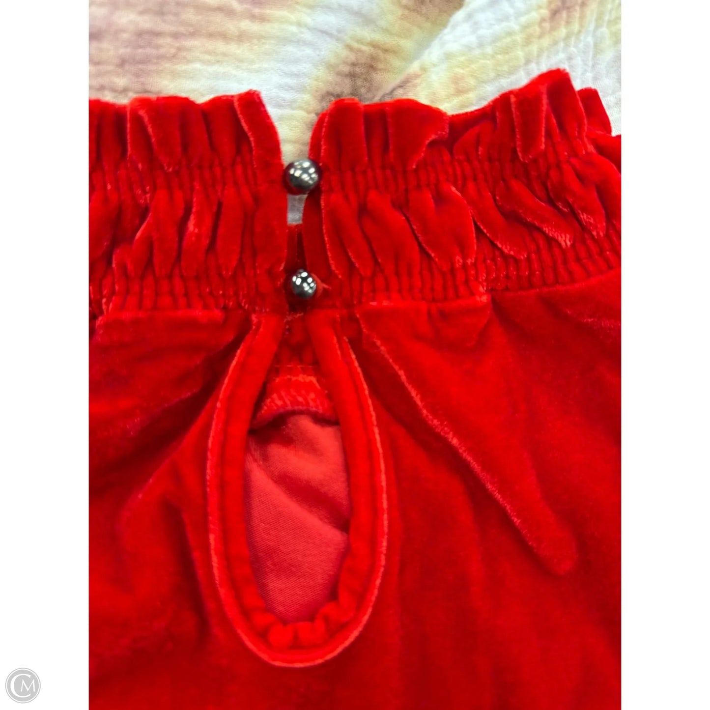 Top Long Sleeve By Haptics In Red, Size: L