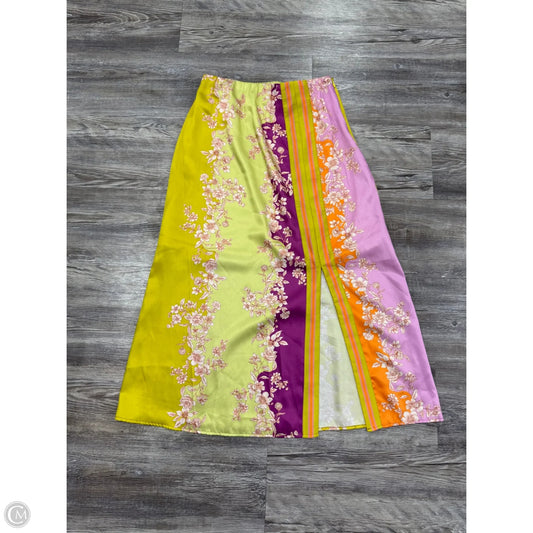 Skirt Midi By Current Air In Yellow, Size: Xs