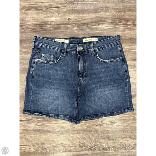 Shorts By Pilcro In Blue Denim, Size: 14