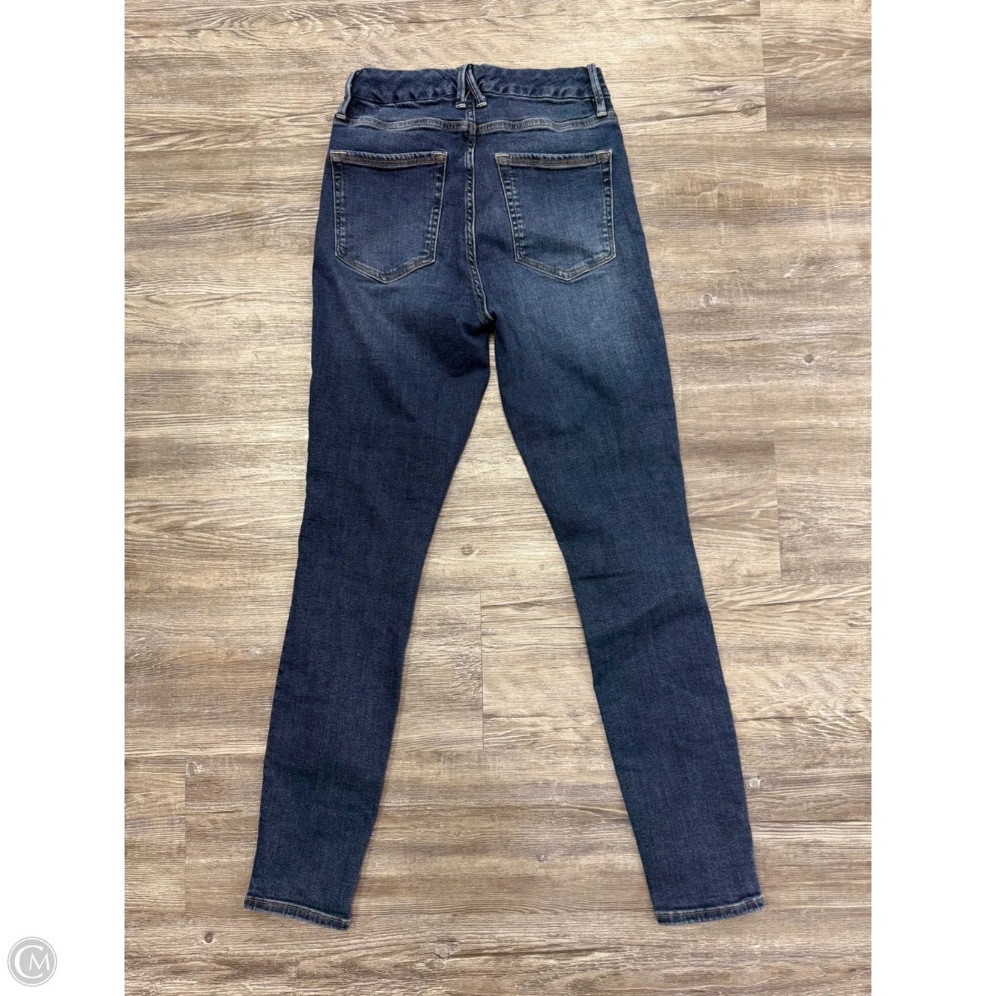 Jeans Designer By Good American In Blue Denim, Size: 4