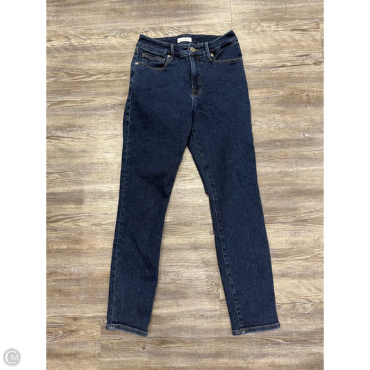 Jeans Designer By Good American In Blue Denim, Size: 2