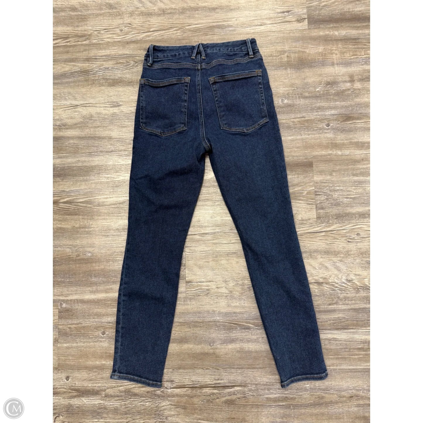 Jeans Designer By Good American In Blue Denim, Size: 2