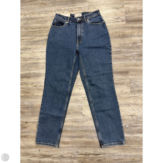 Jeans Straight By Everlane In Blue Denim, Size: 8