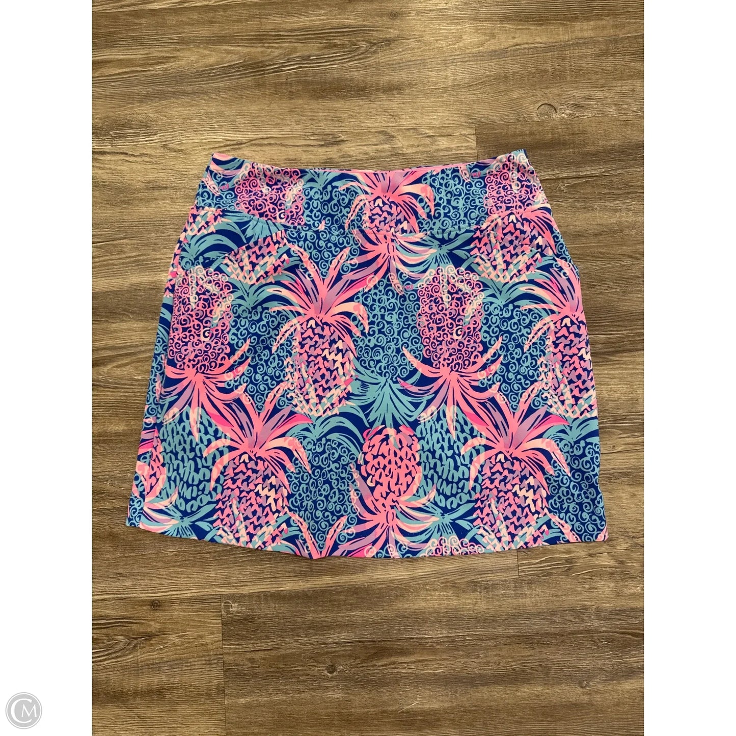 Skort Designer By Lilly Pulitzer In Blue & Pink, Size: 6