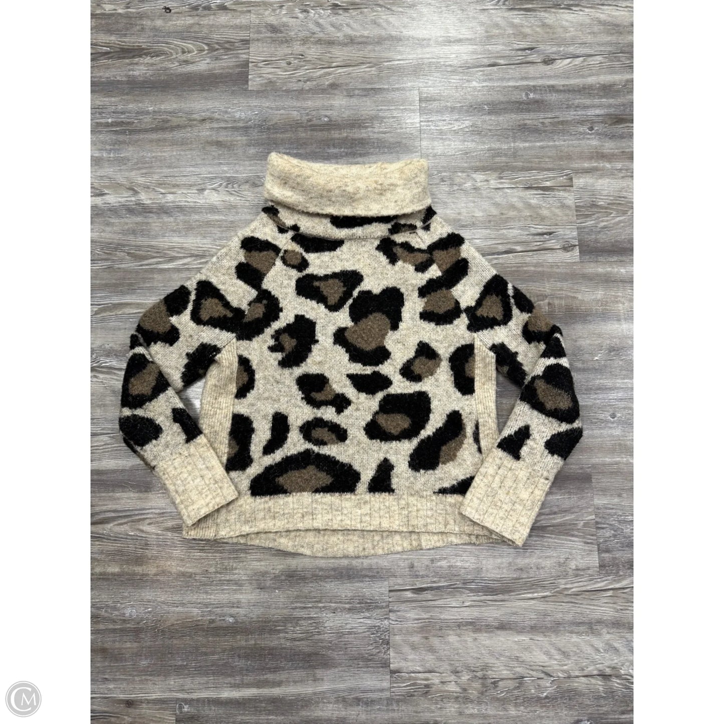 Sweater By Rd Style In Animal Print, Size: S