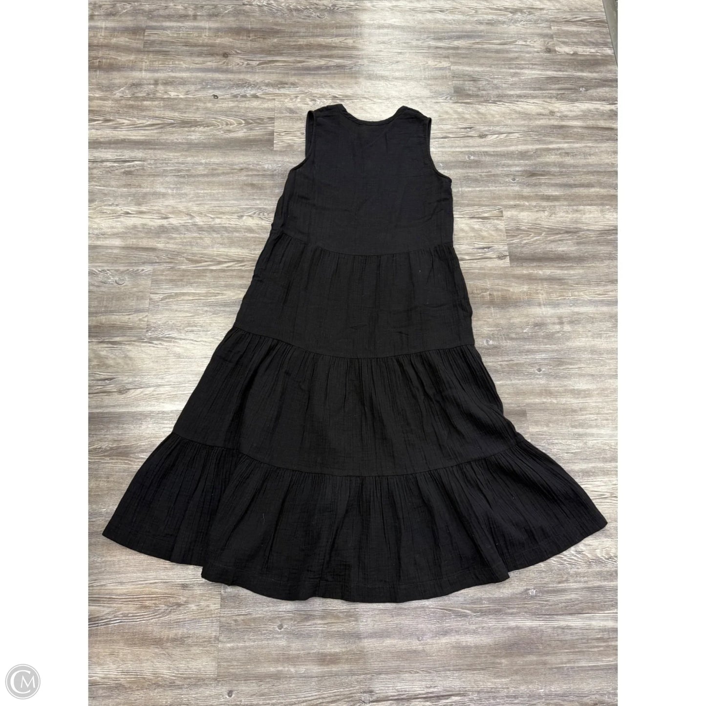Dress Casual Maxi By Elliott Lauren In Black, Size: S