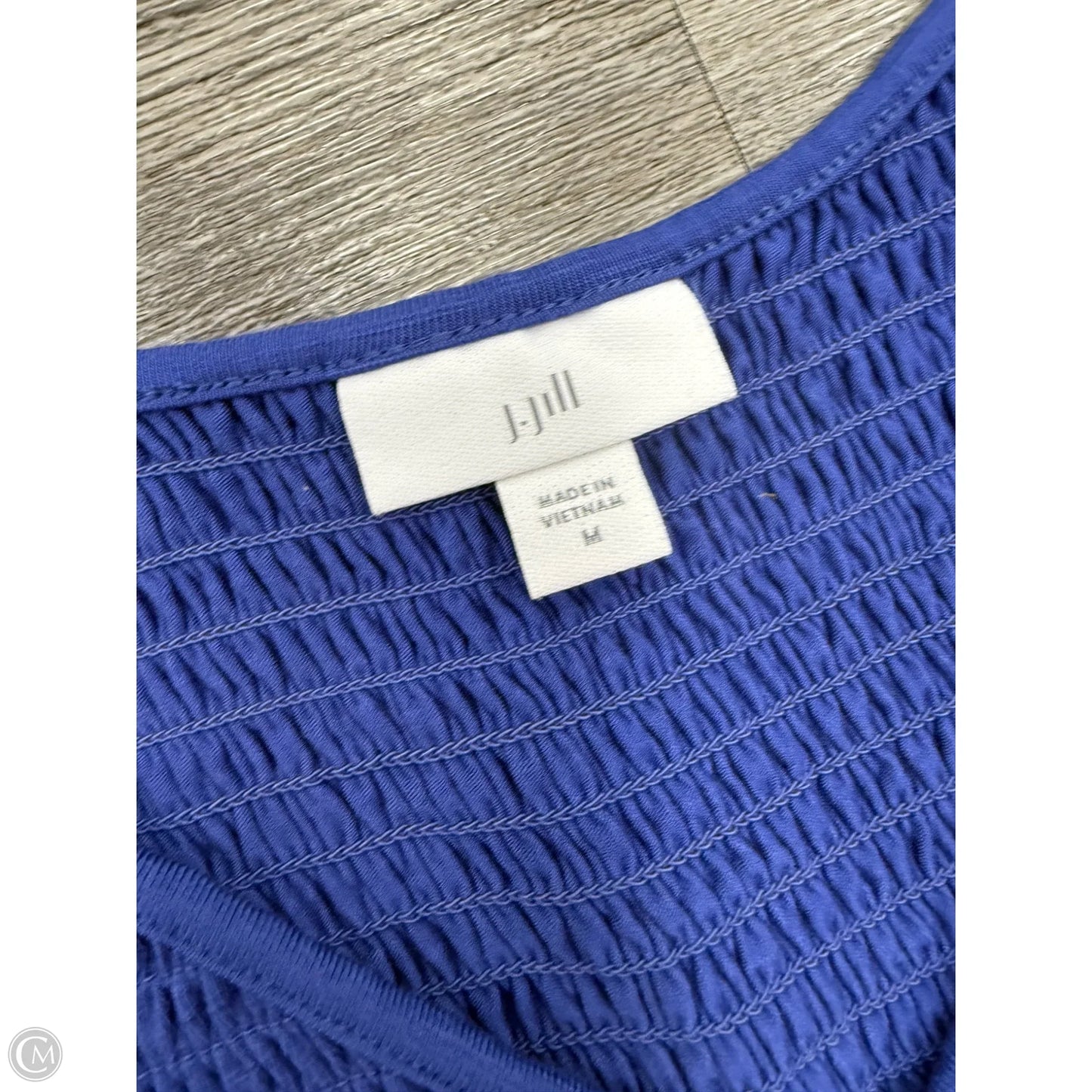 Dress Casual Midi By J. Jill In Blue, Size: M