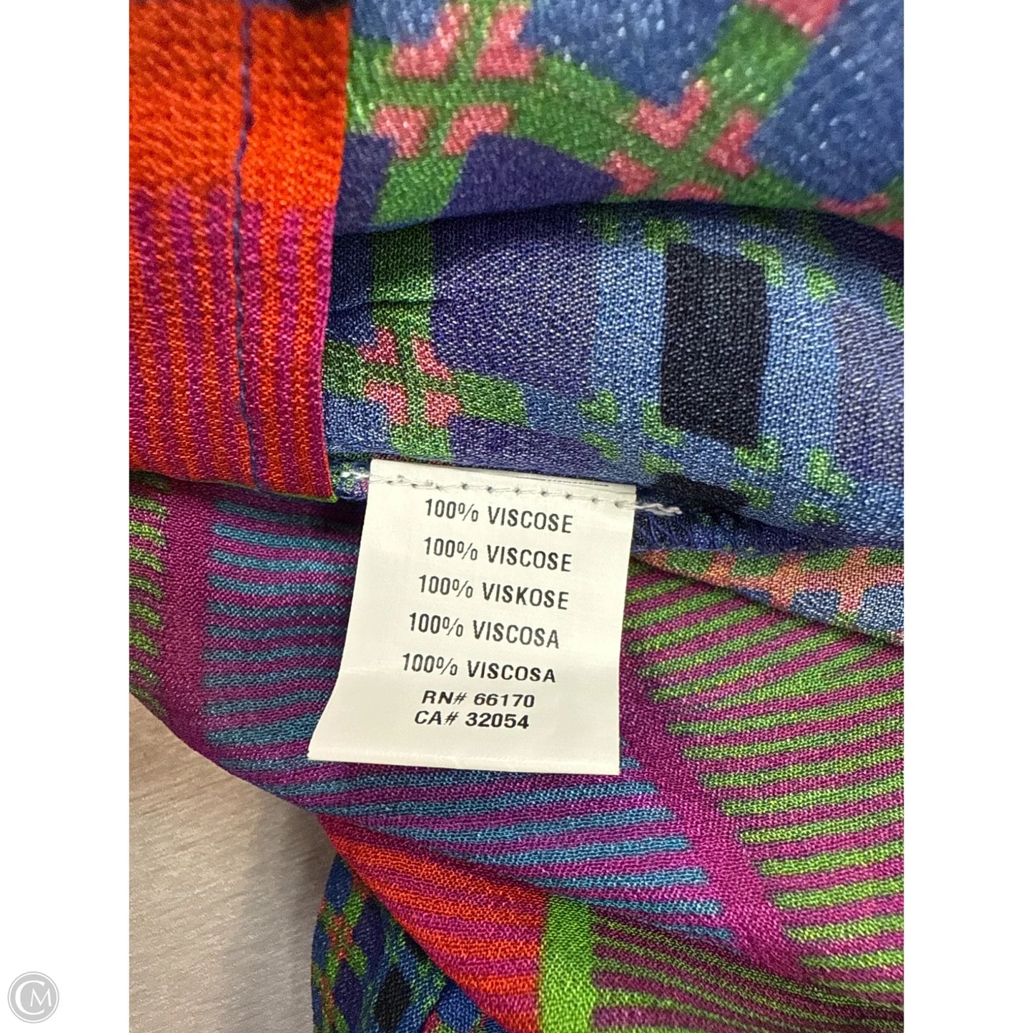 Top Long Sleeve By Conditions Apply In Multi-colored, Size: M