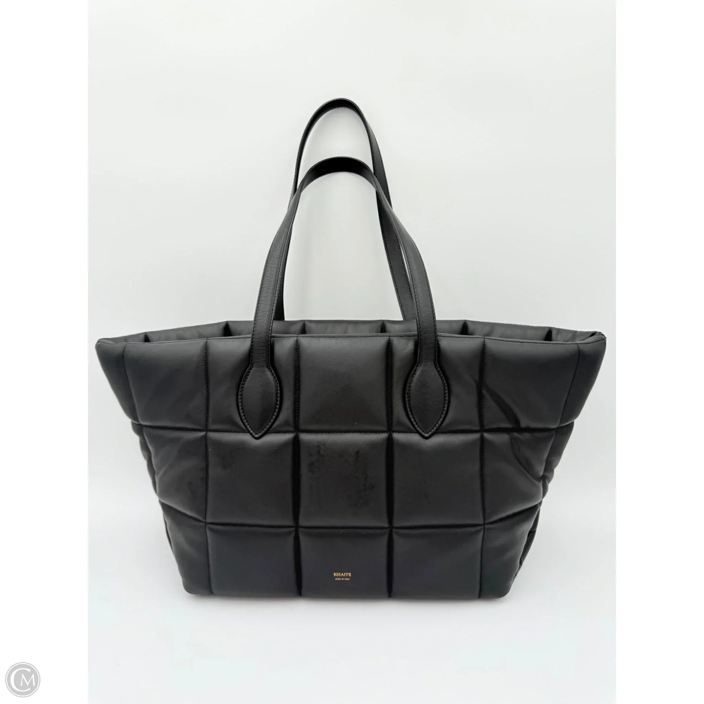 Handbag Leather By Khaite, Size: Large