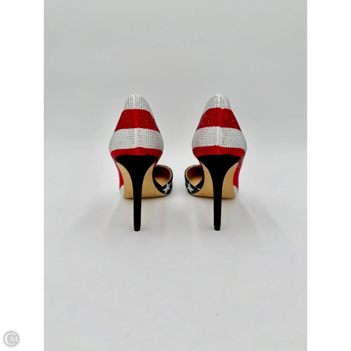 Shoes Heels Stiletto By Inc In Blue & Red & White, Size: 7