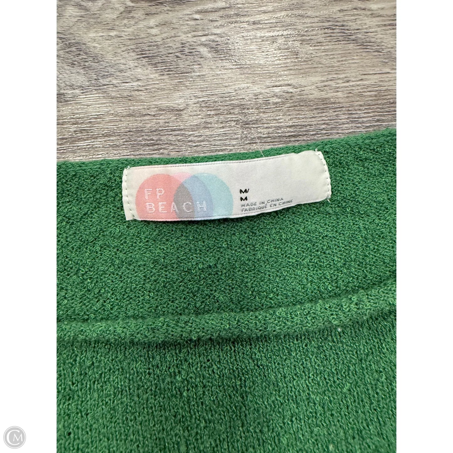 Sweater By Free People In Green, Size: M