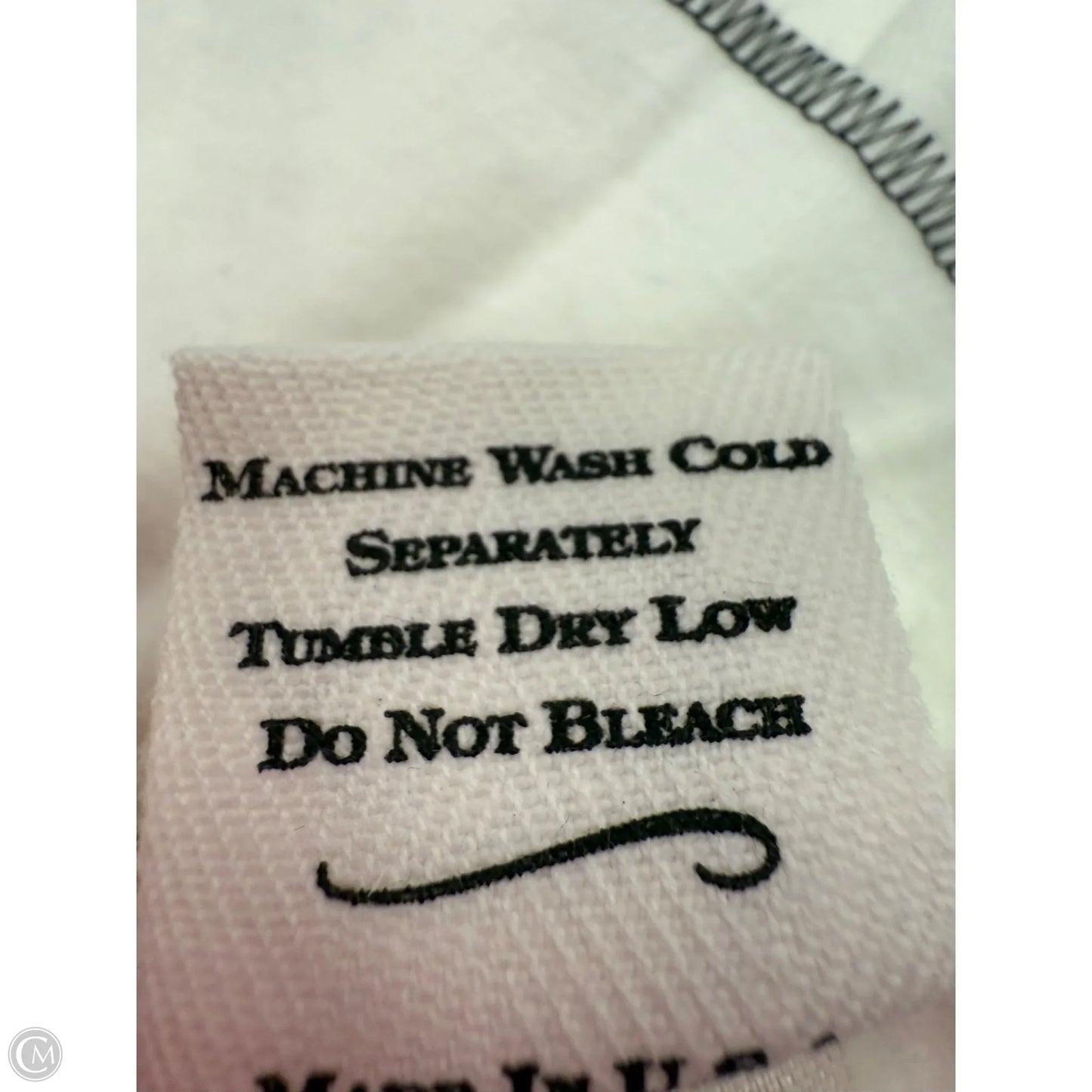 Athletic Top Short Sleeve By Fitigues In White, Size: M