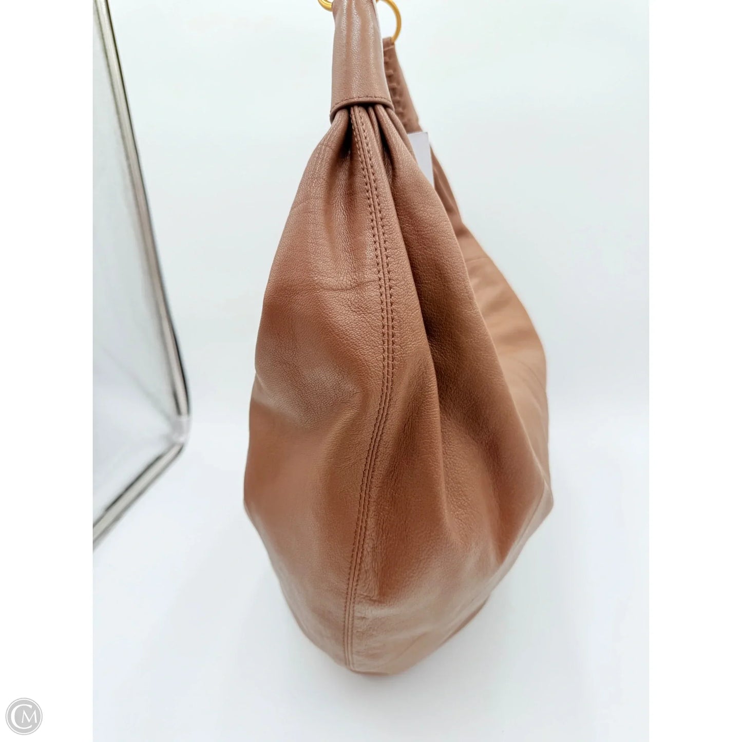 Handbag Leather By Walter Baker, Size: Large