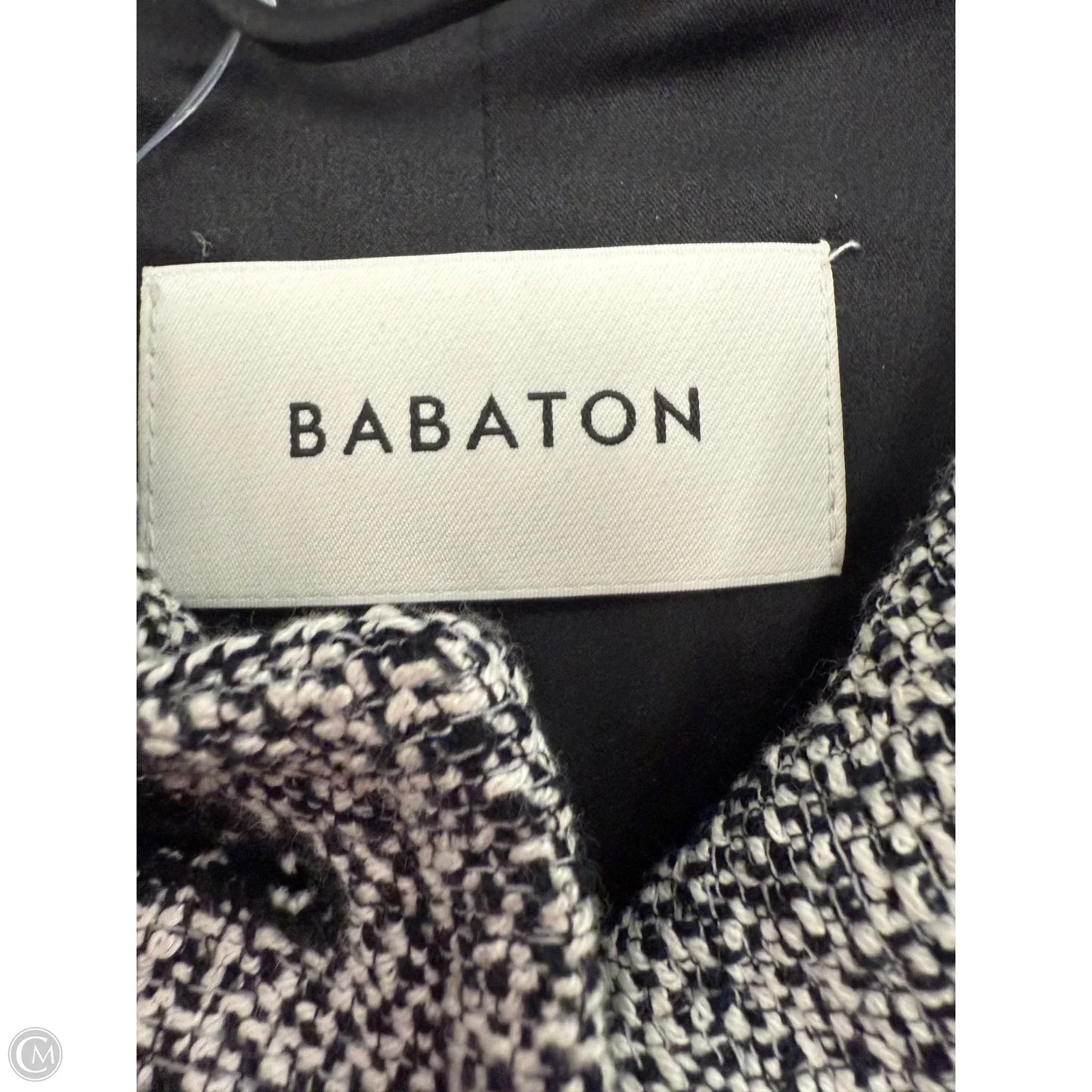 Jacket Other By Babaton In Black & Cream, Size: M