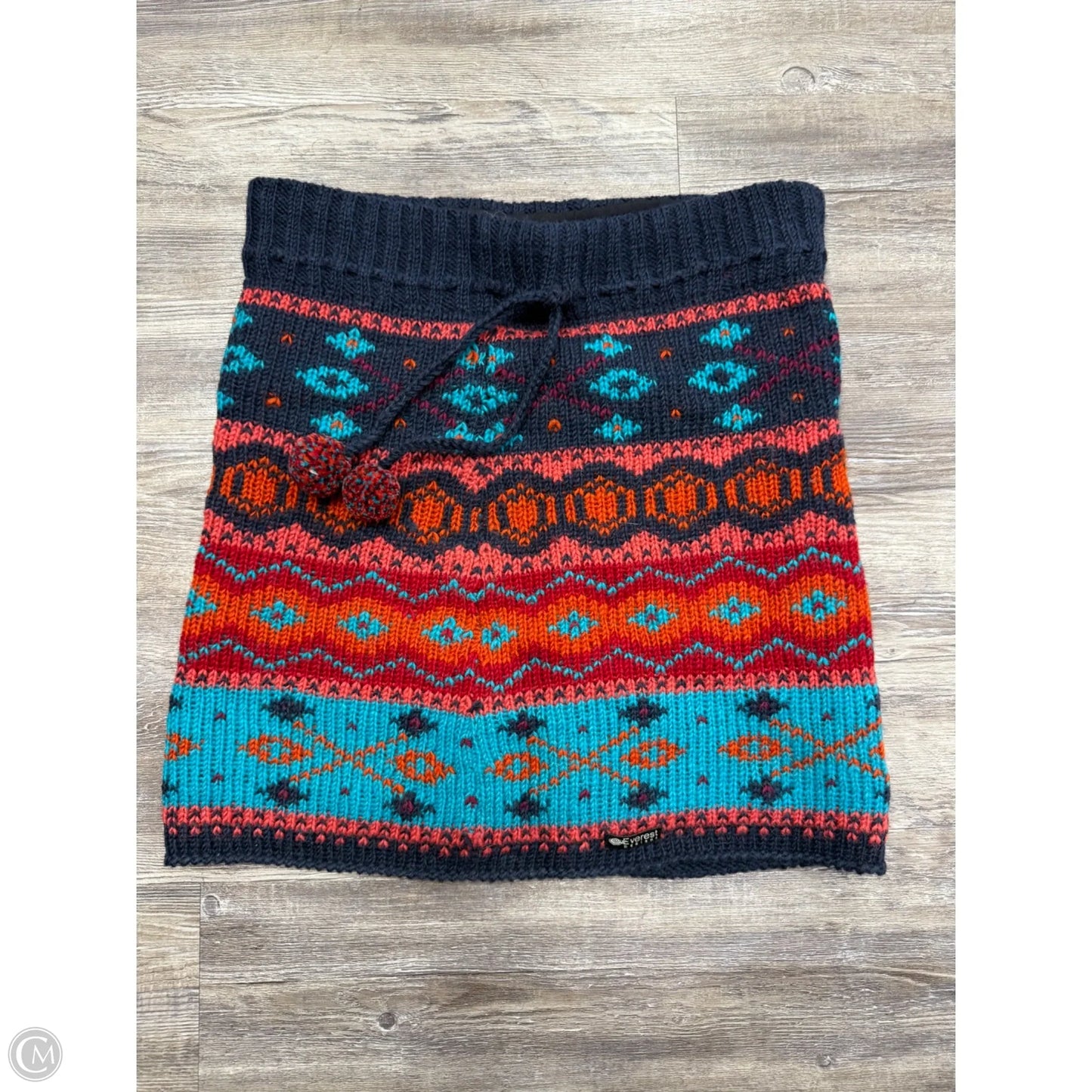 Skirt Mini & Short By Everest In Blue, Size: S