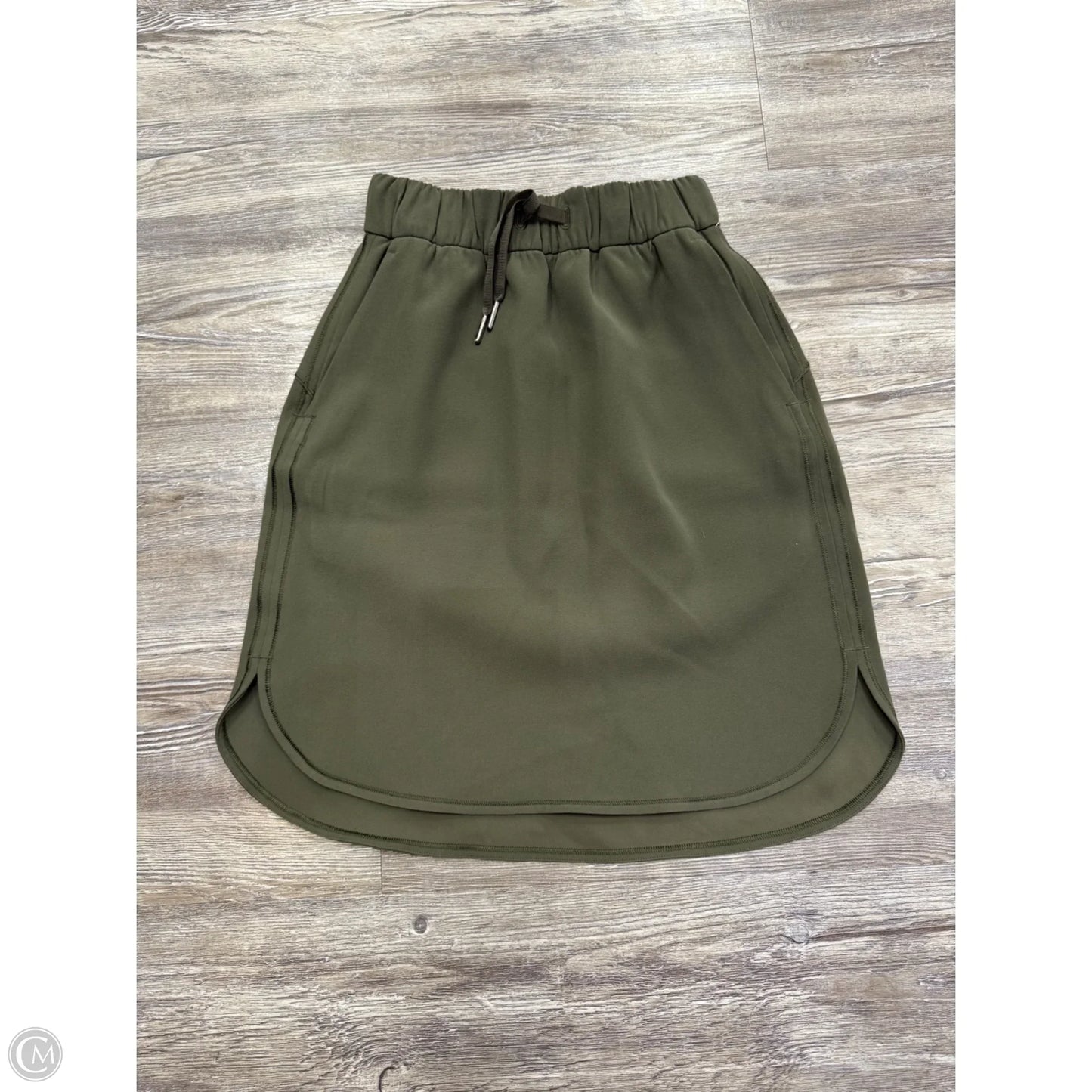 Skirt Mini & Short By Lululemon In Green, Size: 2