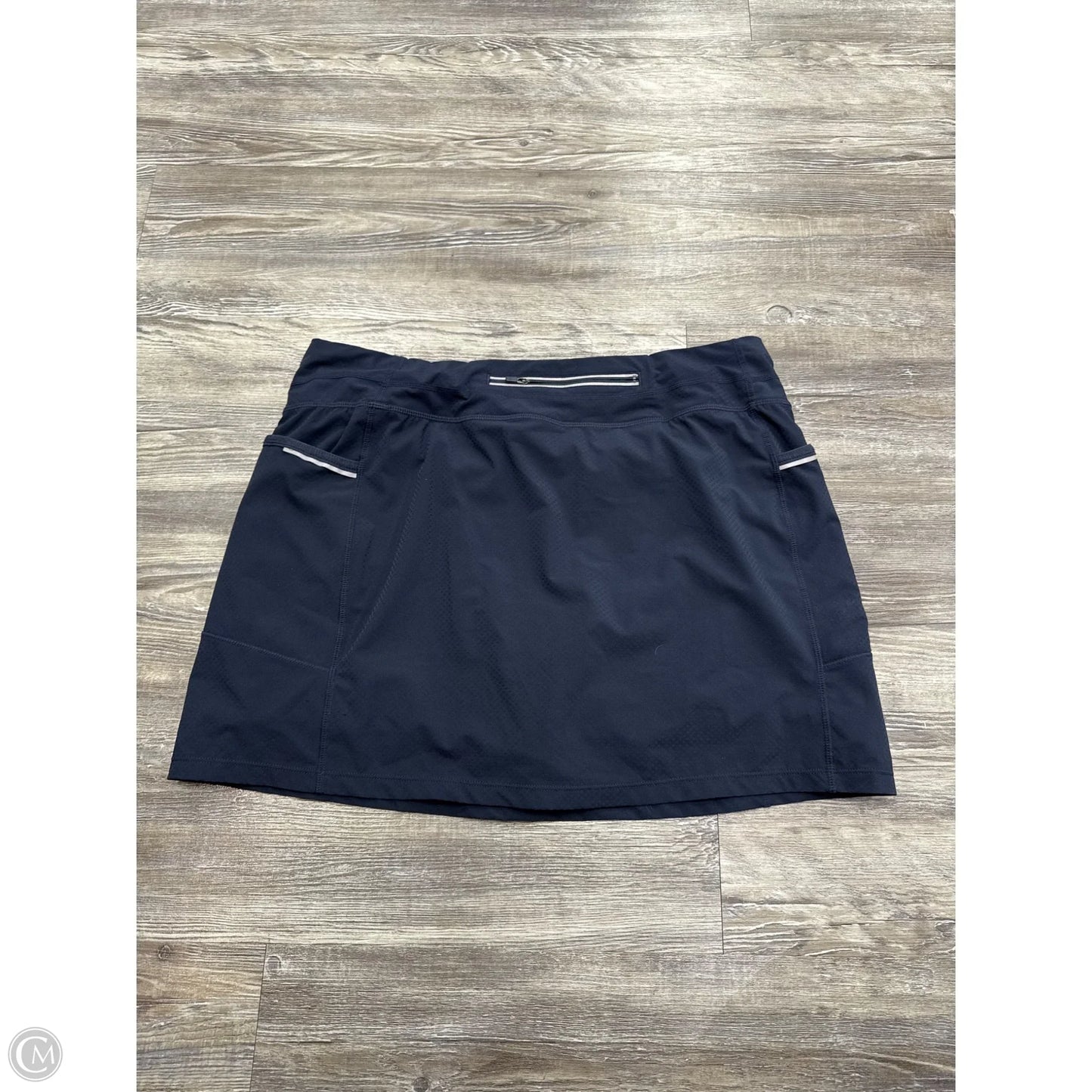 Athletic Skort By Athleta In Blue, Size: L